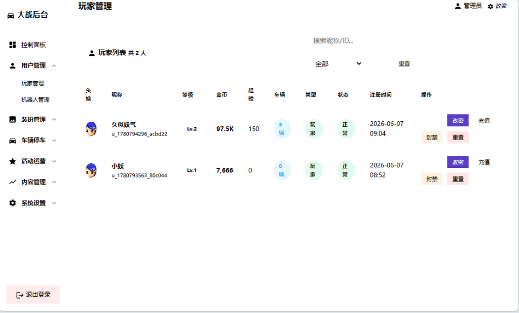 图片[4]_【抢车位大战经典重置版】[抖音微信H5小游戏]全自动搭建+视频参考搭建教程_久似妖气源码网